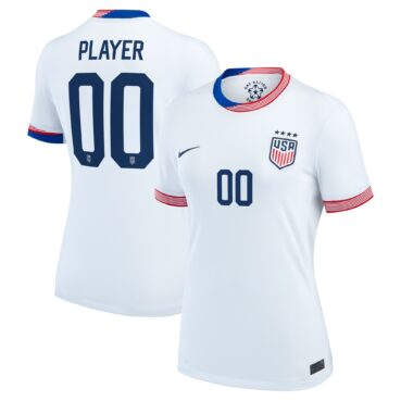 USWNT Women's 2024 Home Stadium Pick-A-Player Jersey – White